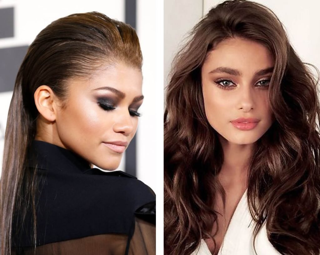 Мальвинка с начесом на средние волосы