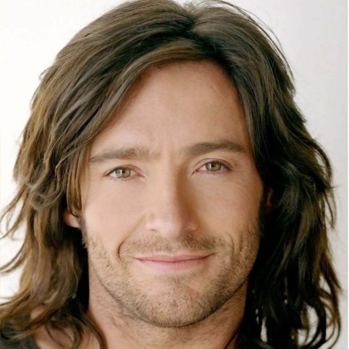 Хью Джекман прическа длинные