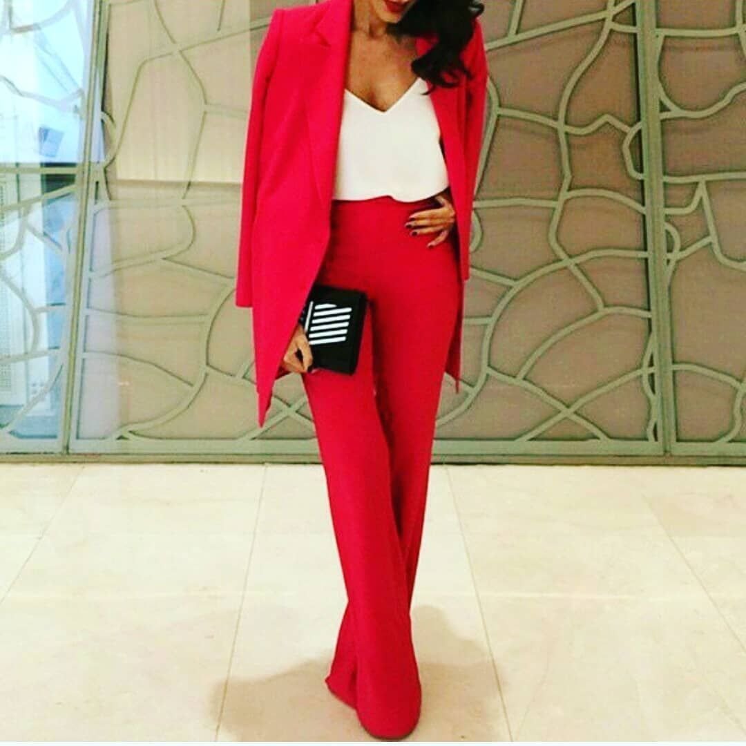 Брючный костюм на НГ