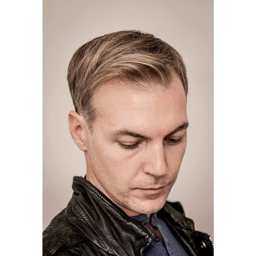 Мужские стрижки с залысинами