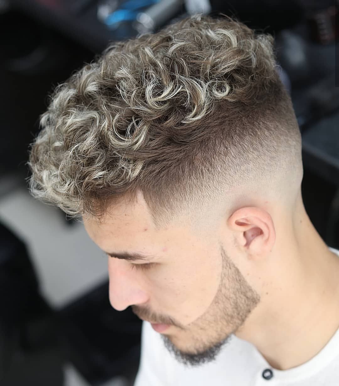Мужские стрижки для вьющихся волос