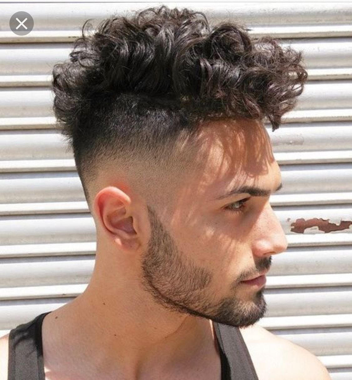 Причёски на кучерявые волосы мужские