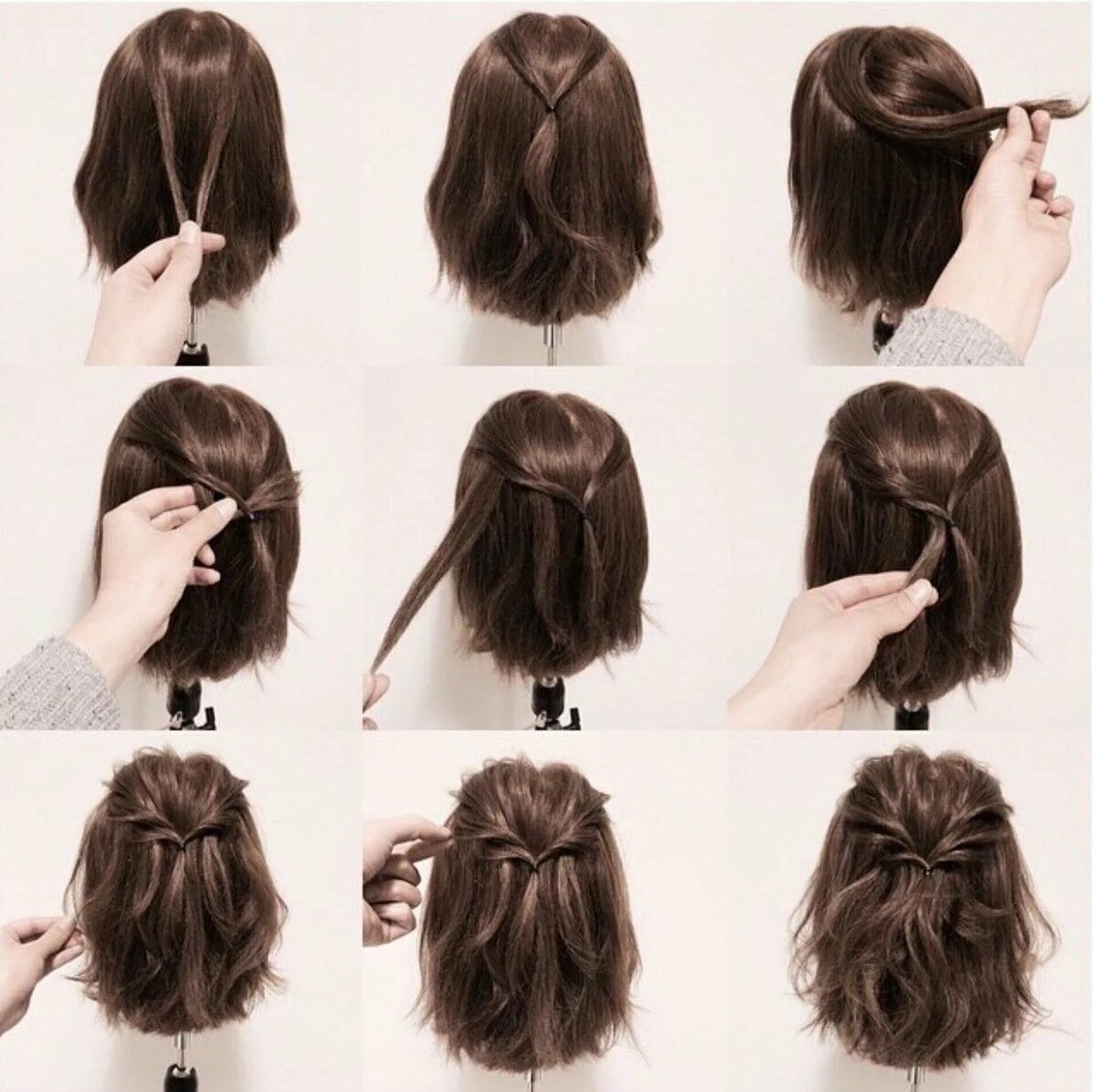 Поэтапные инструкции, как создаются простые и красивые прически на длинные волосы