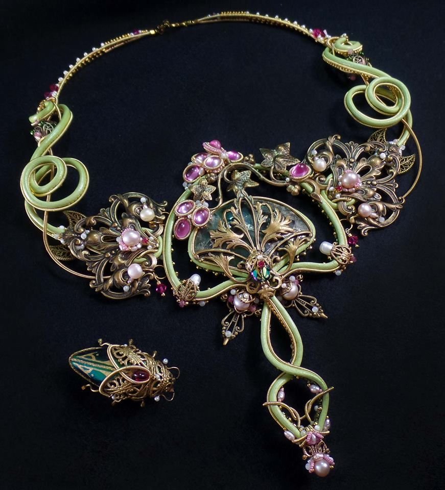 Луис Масриера ар-нуво ювелирные украшения