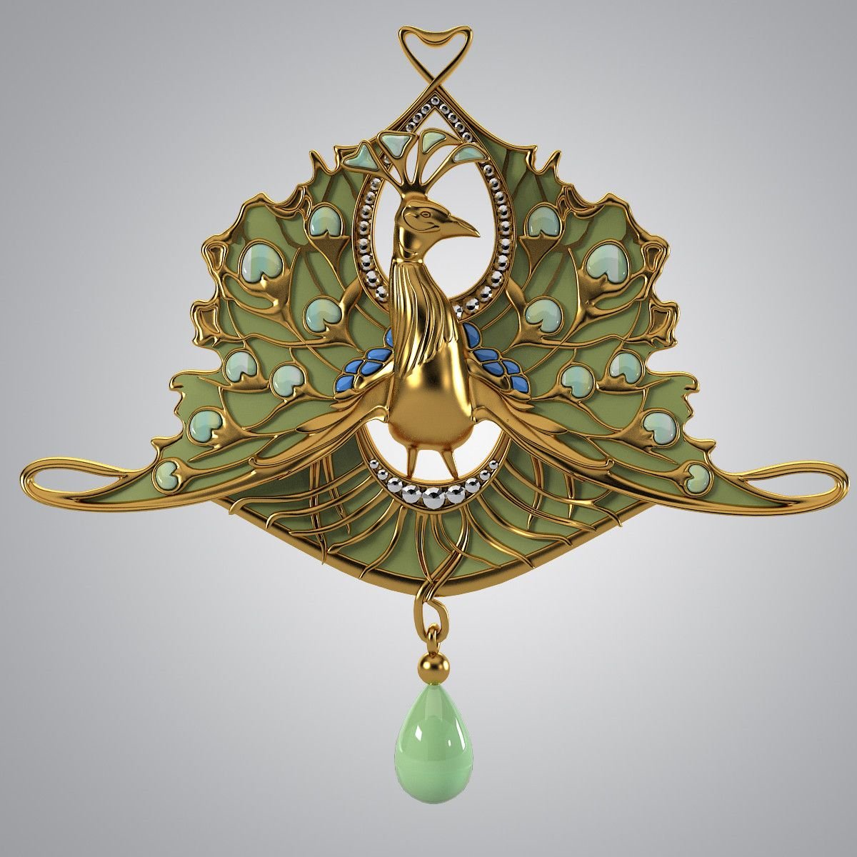 Модерн украшения Рене Лалик