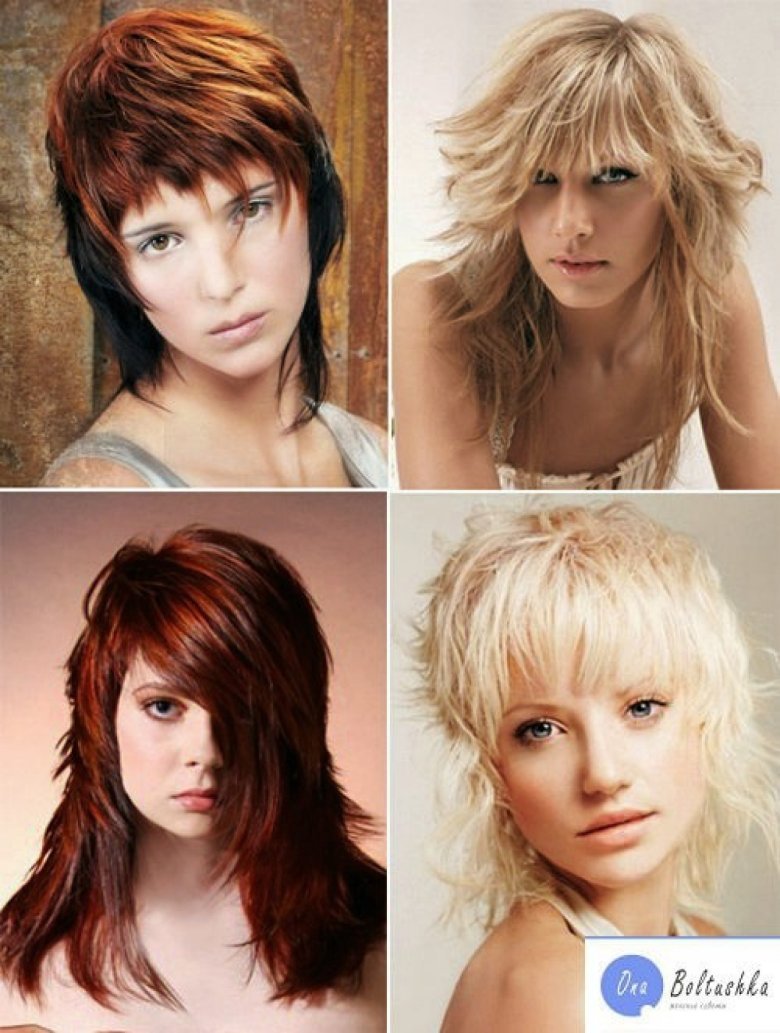 Каскад лесенка филировка