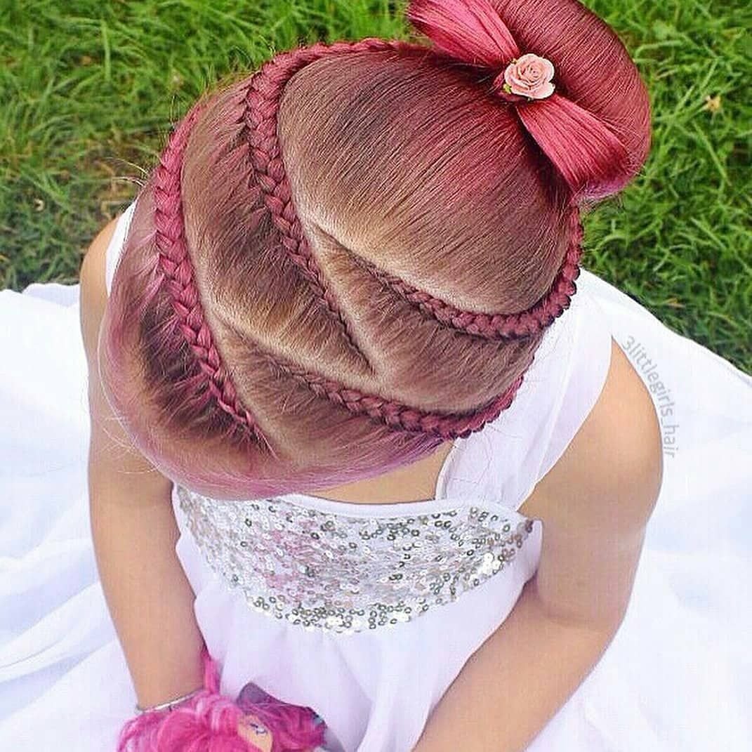 Прически с косичками для девочек