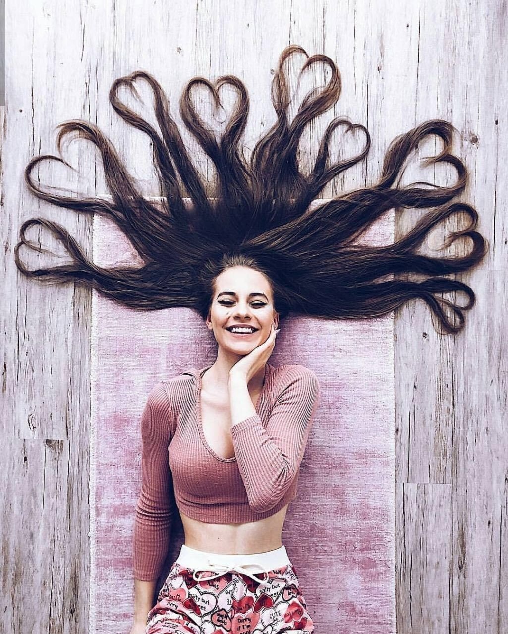 Идеи для фотосессии с волосами