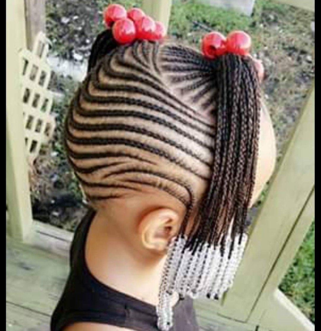 Необычная прическа для девочки легко