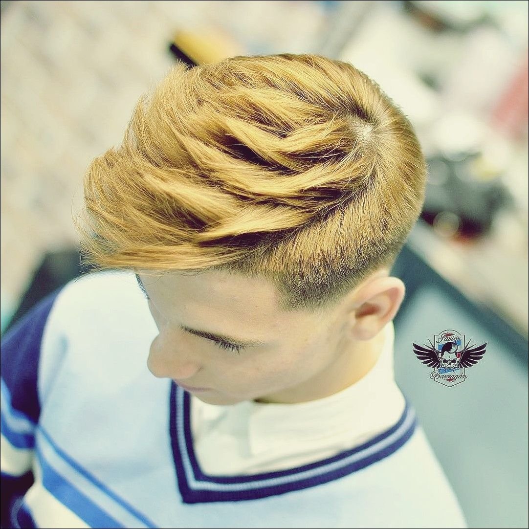 Причёска с косичкой для мальчиков