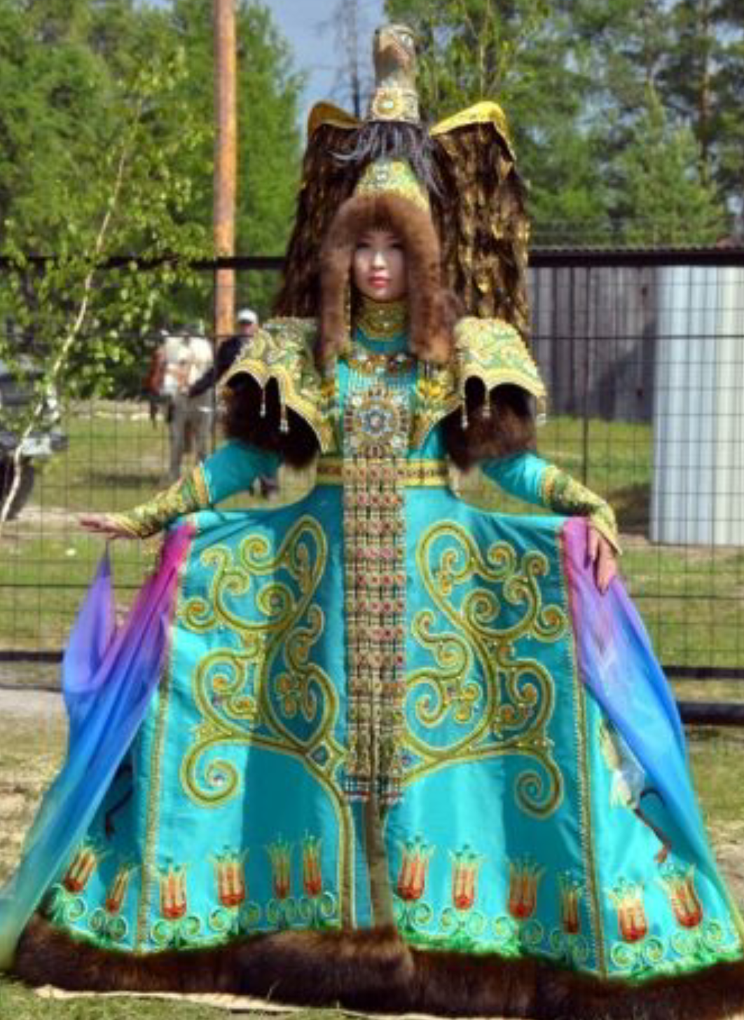 Якутская Национальная одежда халадаай