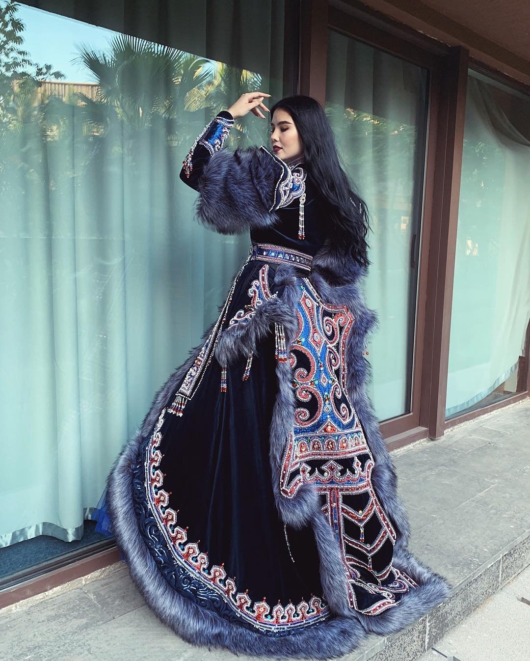 Свадебный Якутский национальный костюм