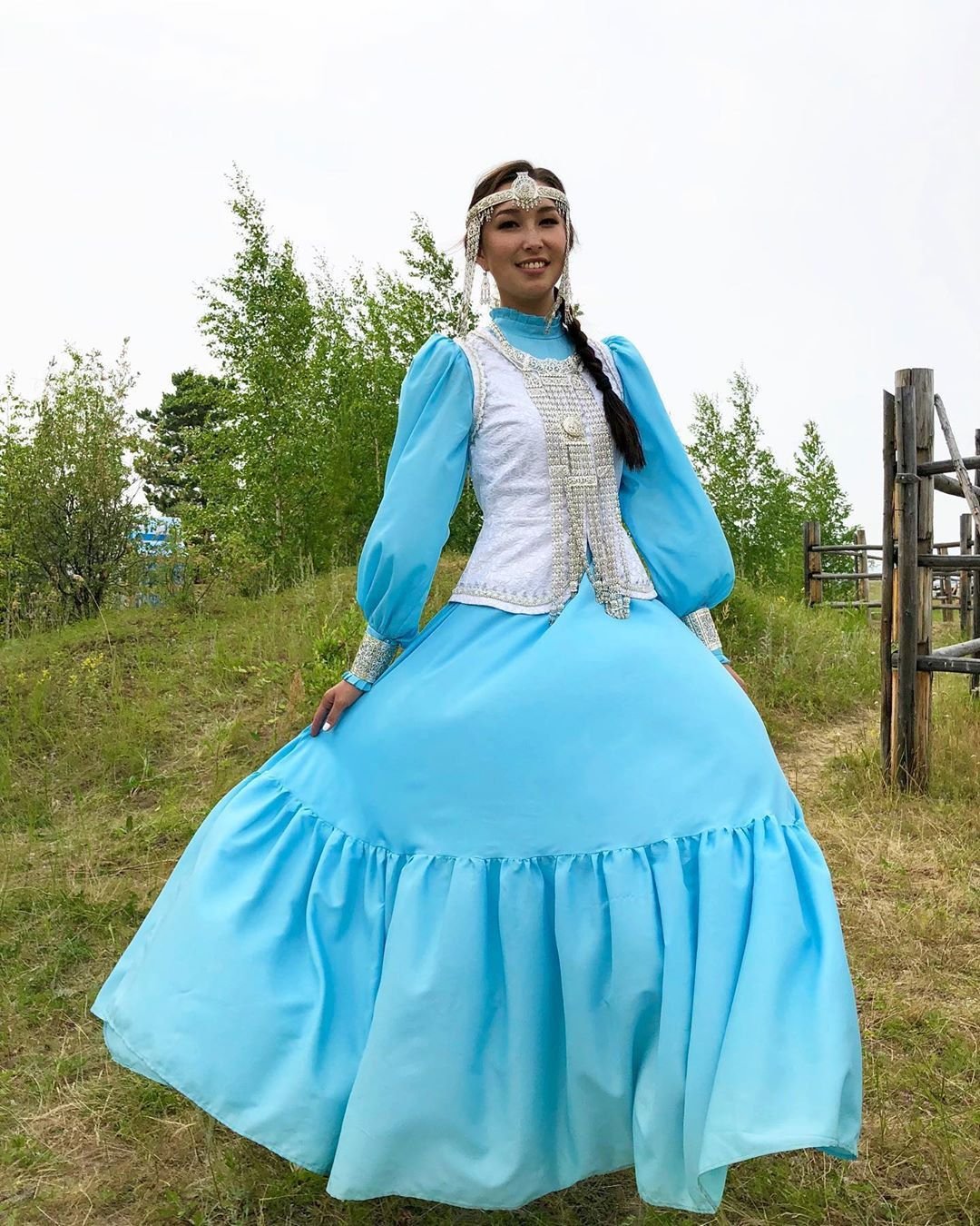 Казахское национальное платье