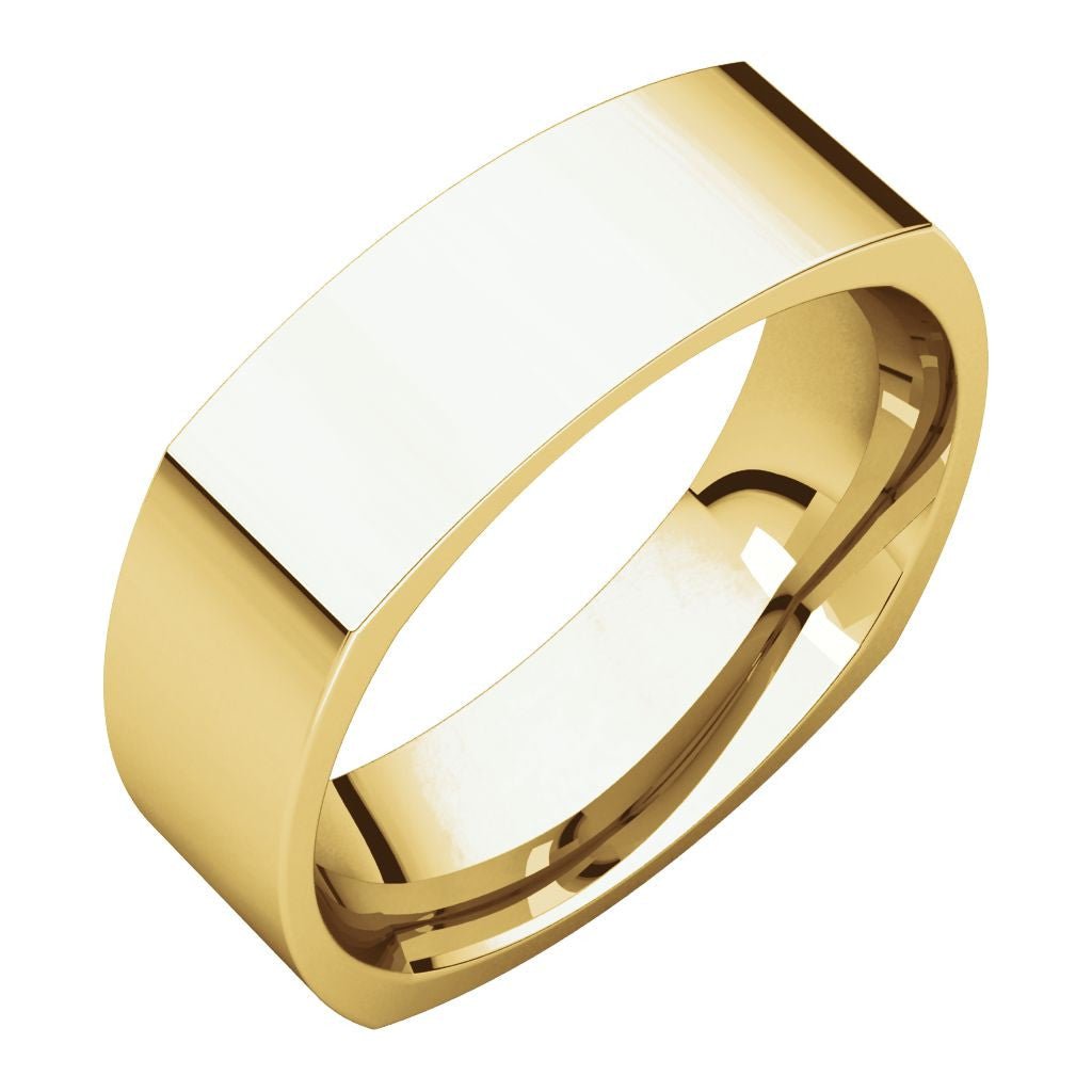 Квадратные обручальные кольца