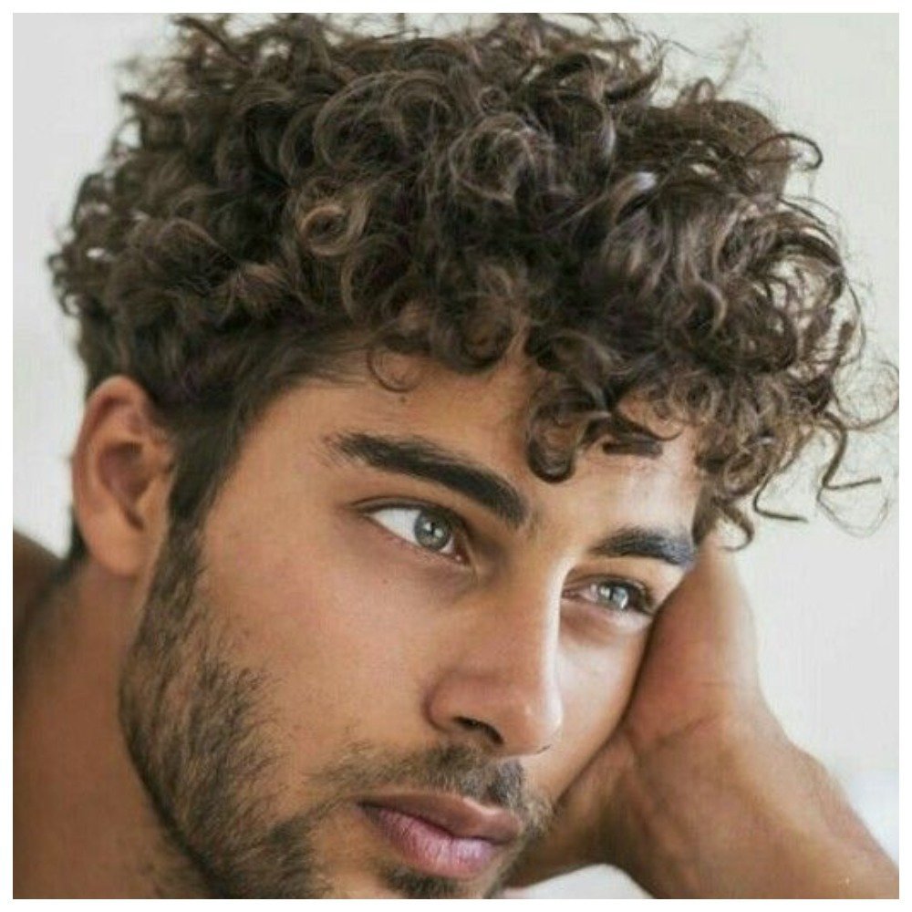 Кудрявые волосы у мужчин
