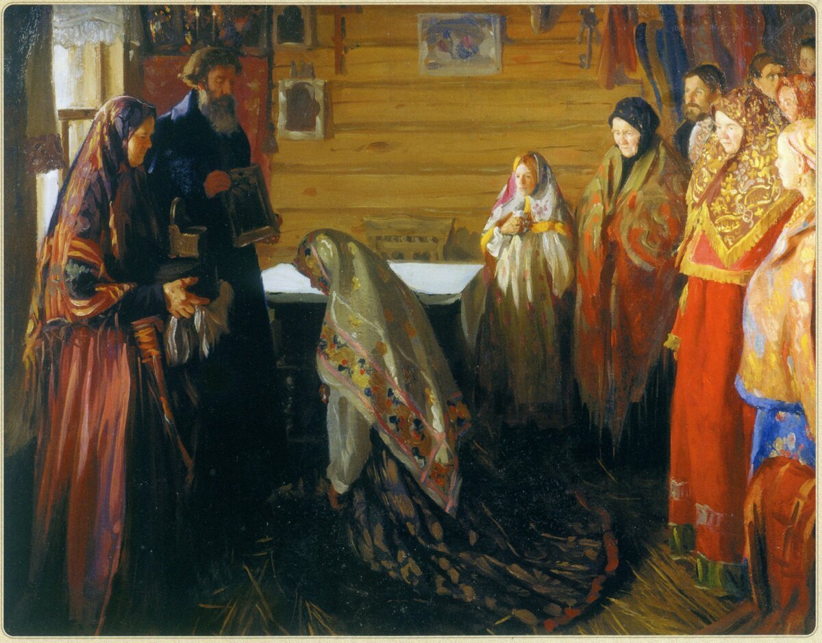 Иван Куликов старинный обряд благословения невесты в городе Муроме