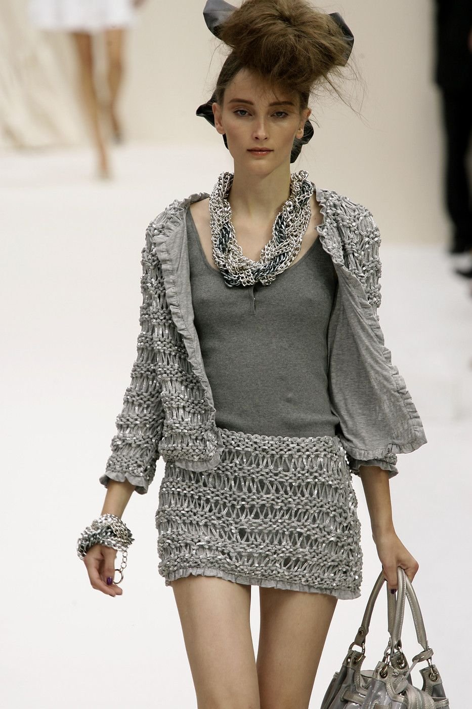 Модная вязаная одежда