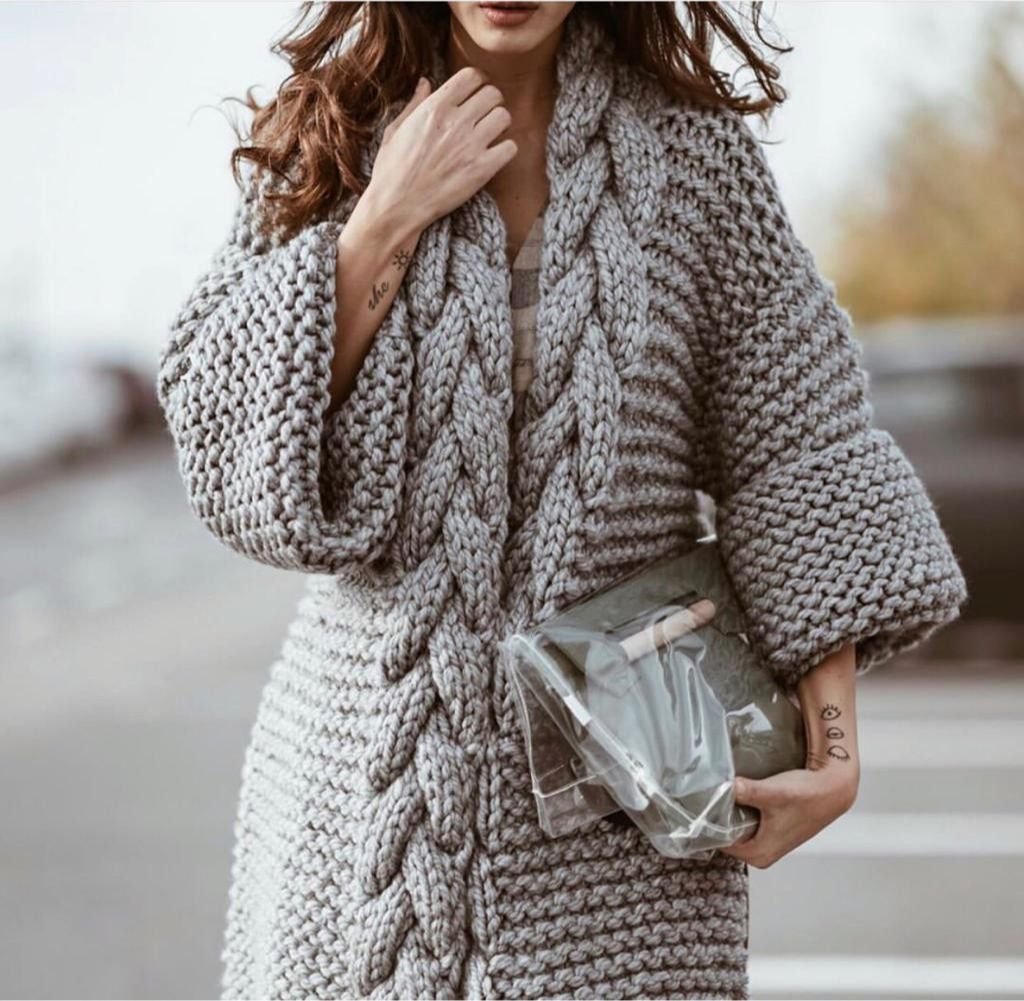 Кардиган оверсайз 2020