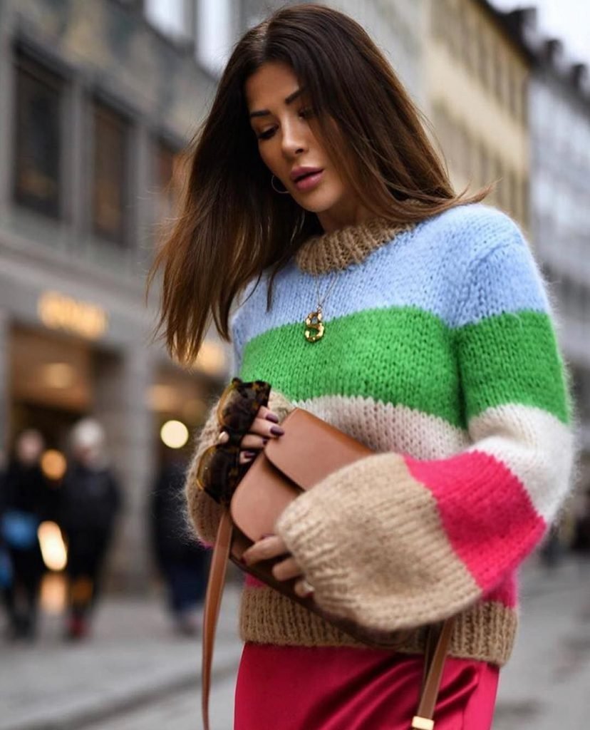 Стильные вязаные вещи