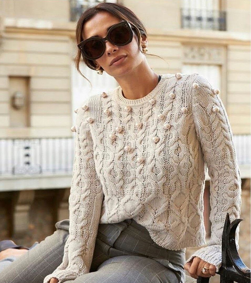 Стильные вязаные вещи