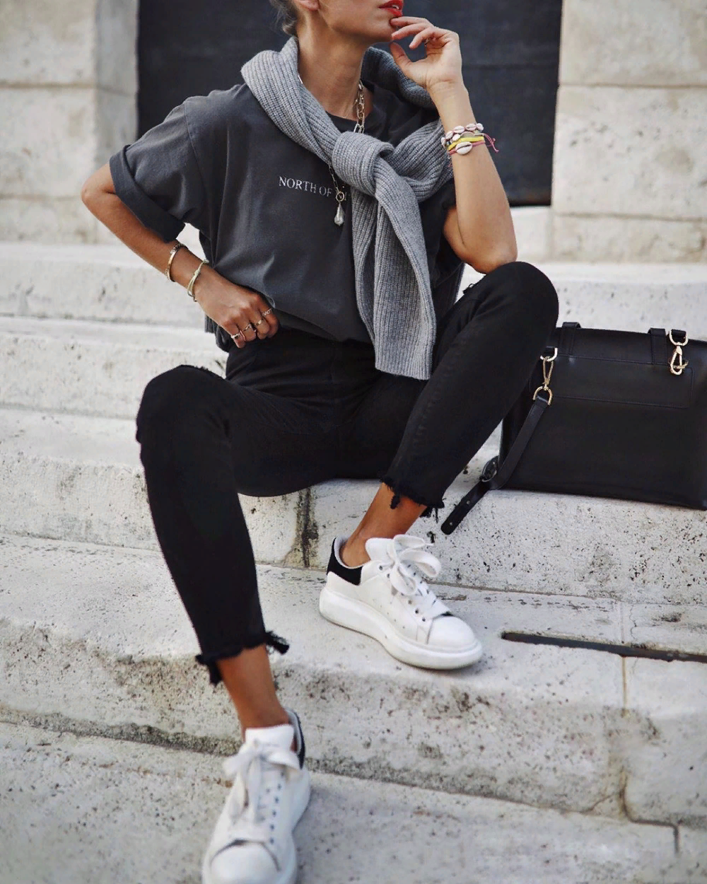 Кореан стайл оверсайз штаны