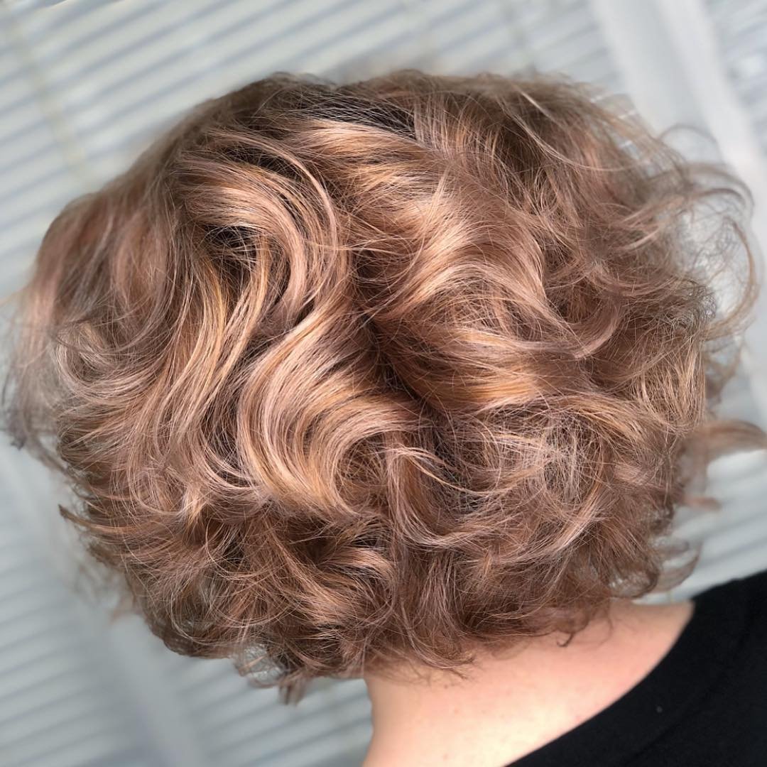 Биозавивка волос на Боб каре