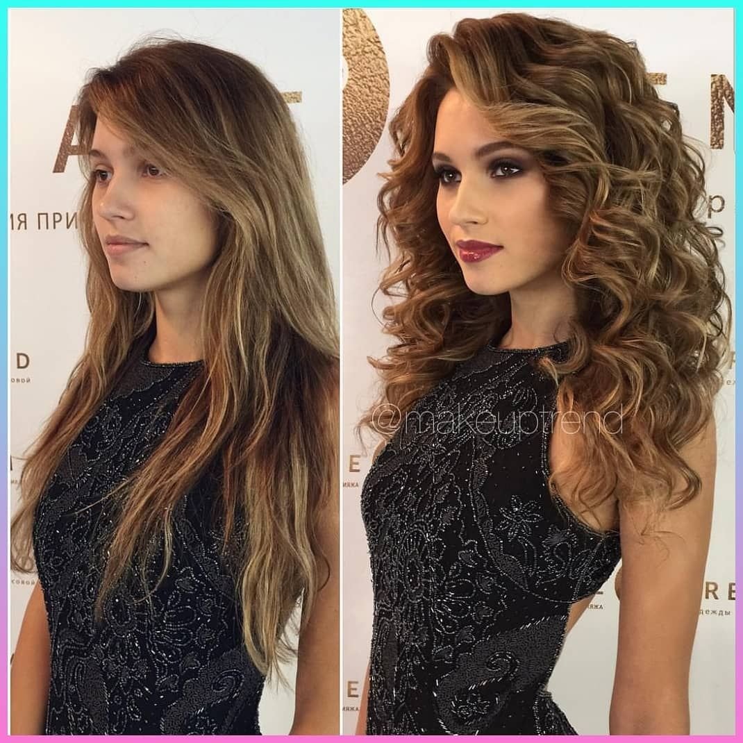 Балаяж на вьющиеся волосы