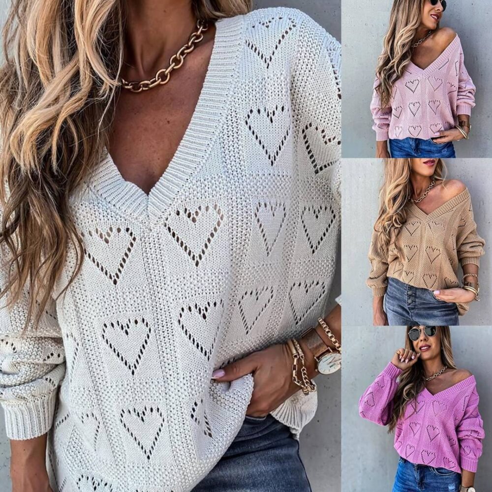 Летний пуловер спицами