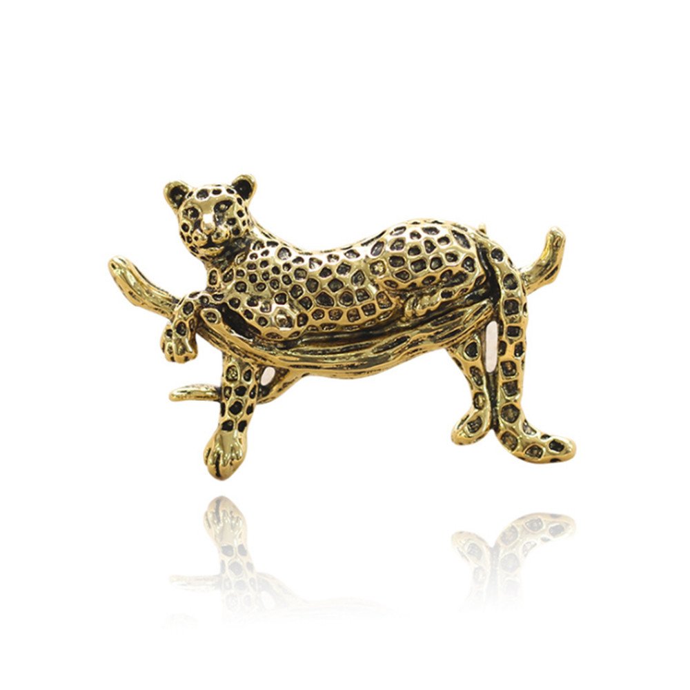 Кольцо пантера Санлайт золото