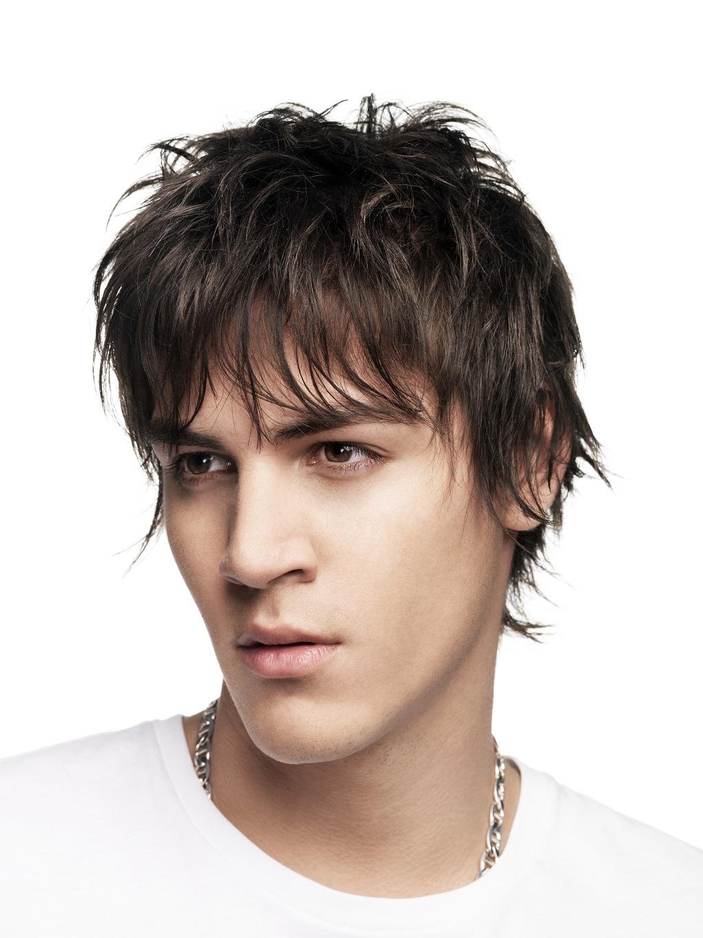 Рваная стрижка мужская