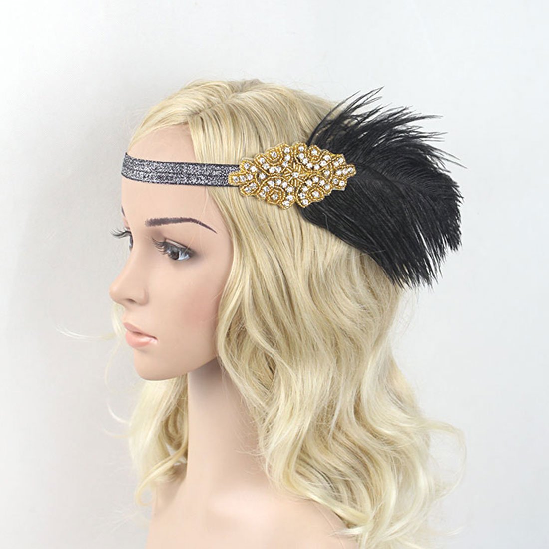 Ободок для волос в стиле Гэтсби