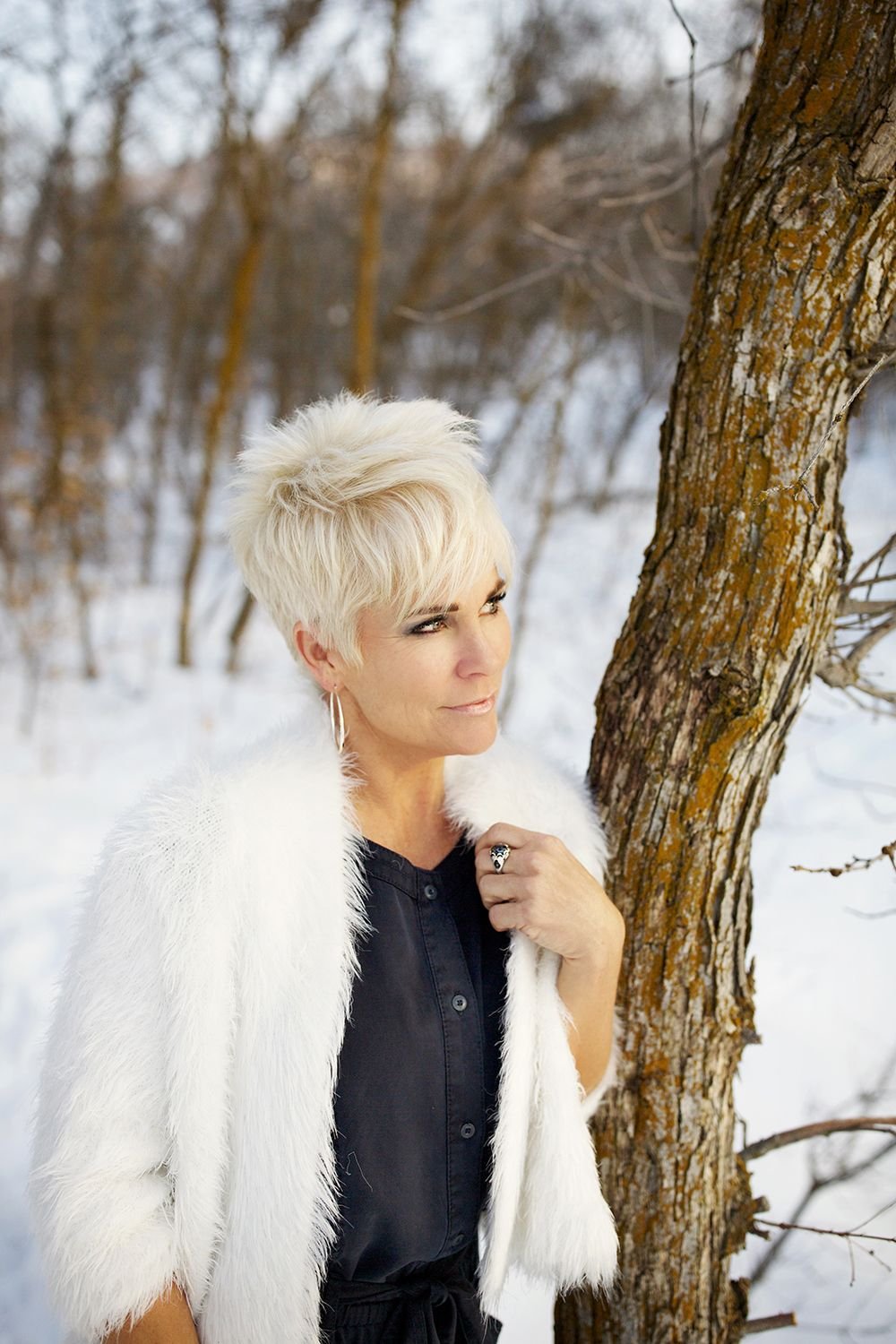 Девушки блондинки с короткой стрижкой