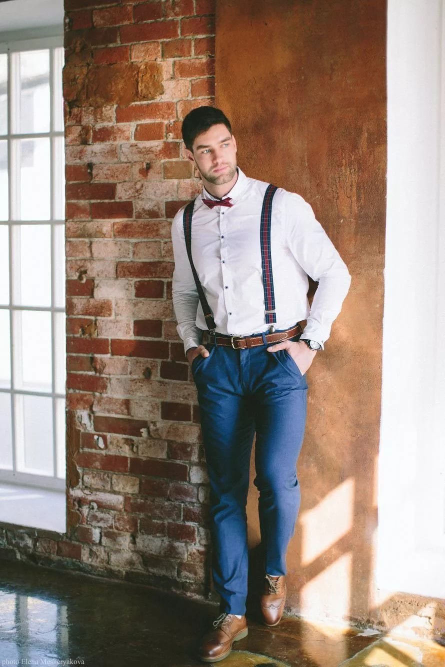 Образ жениха в стиле рустик