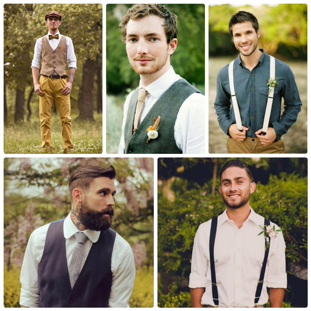 Образы жениха м невесты в голубом платье