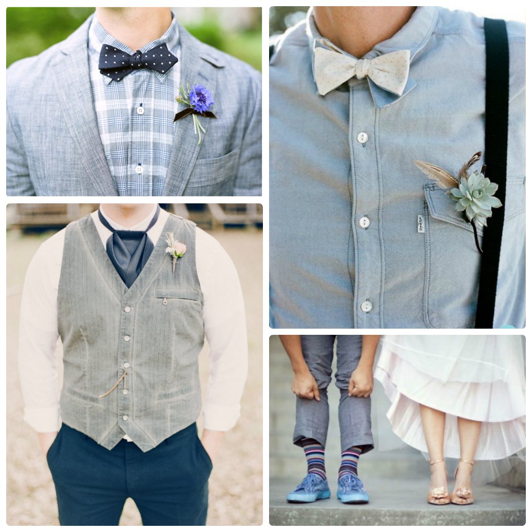 Свадебный образ жениха