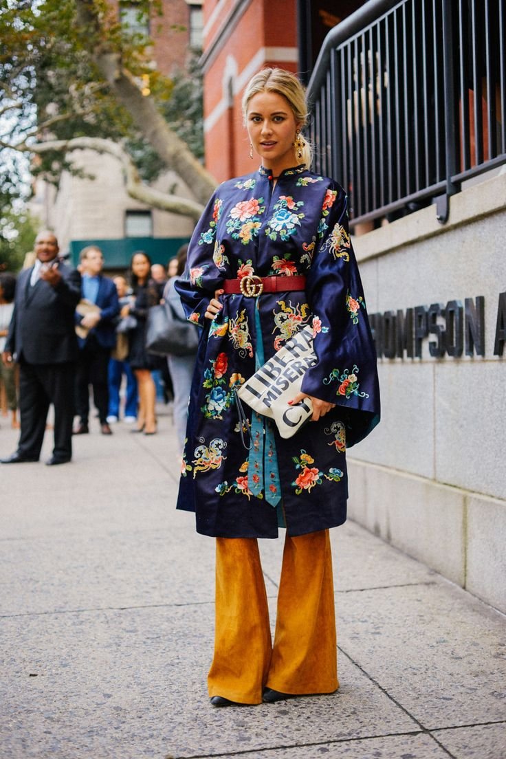 Кимоно Street Style