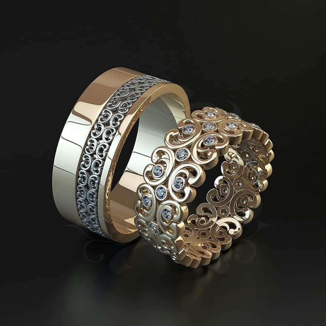 Эксклюзивные обручальные кольца