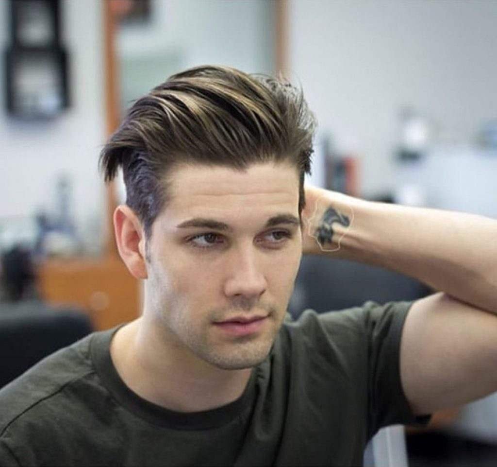 Причёски для густых волос мужские