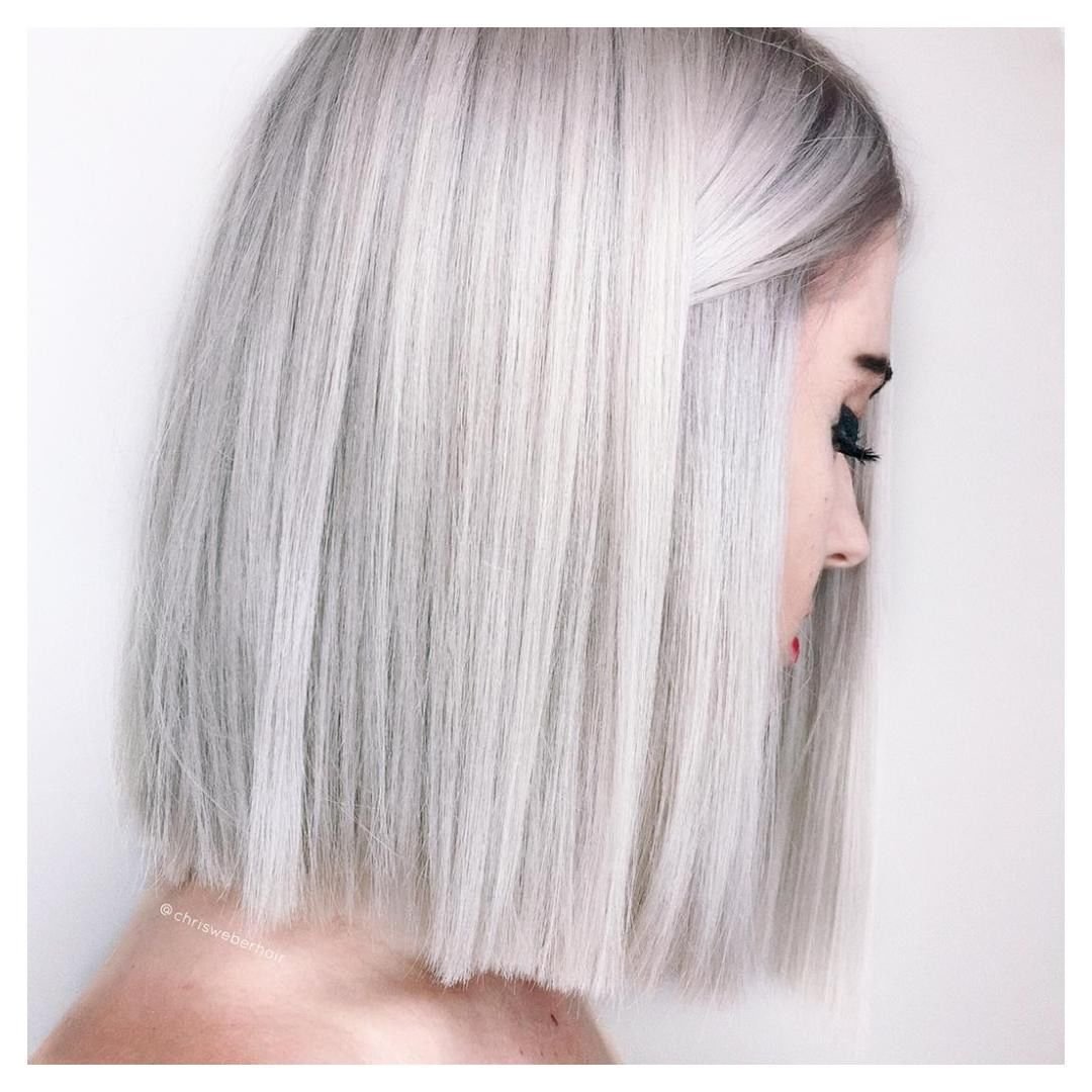 Пепельный тотал блонд