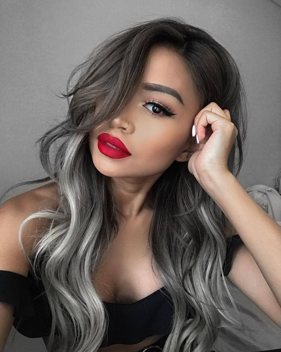 Пепельное омбре 2020