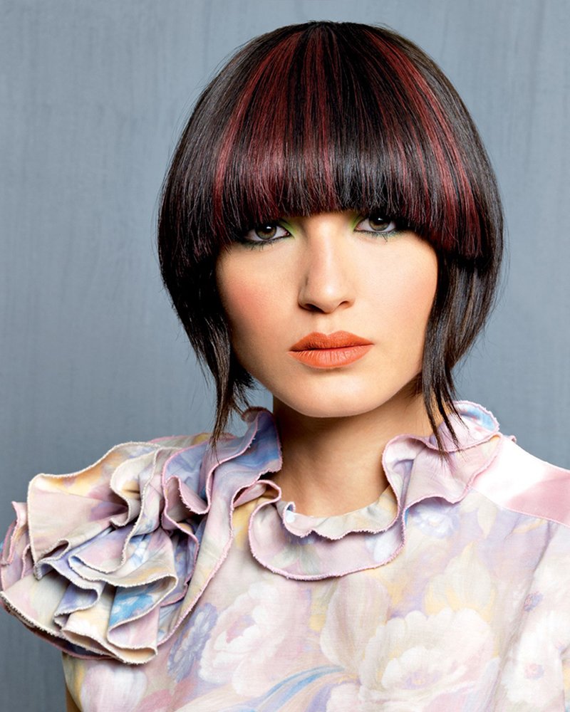 Мелирование колорирование тонирование