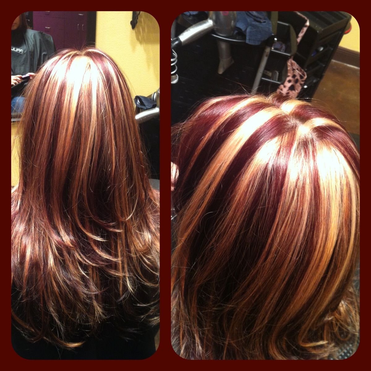 Удлиненное каре мелирование балаяж