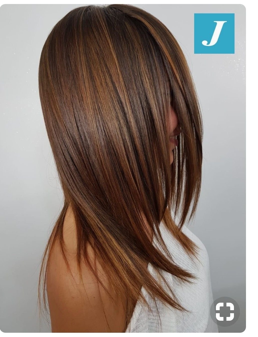 Карамельный балаяж на каре