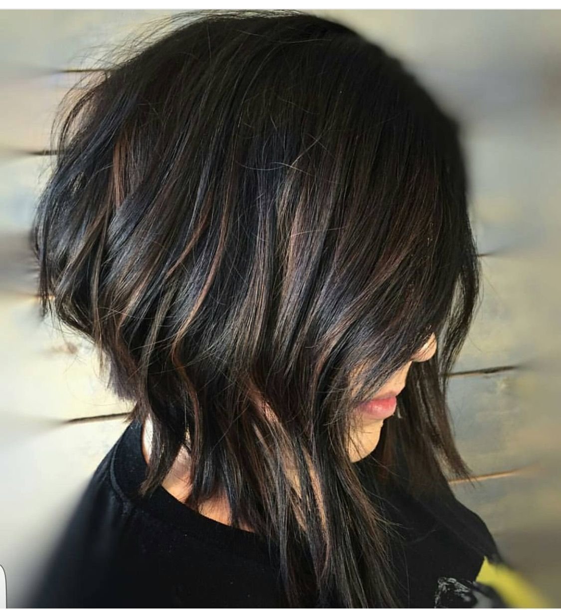 Мелирование через шапочку на темные волосы