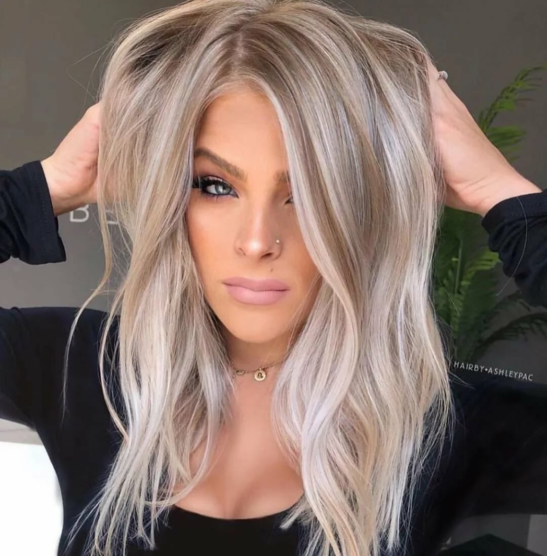 Темный пепельный цвет волос 2022