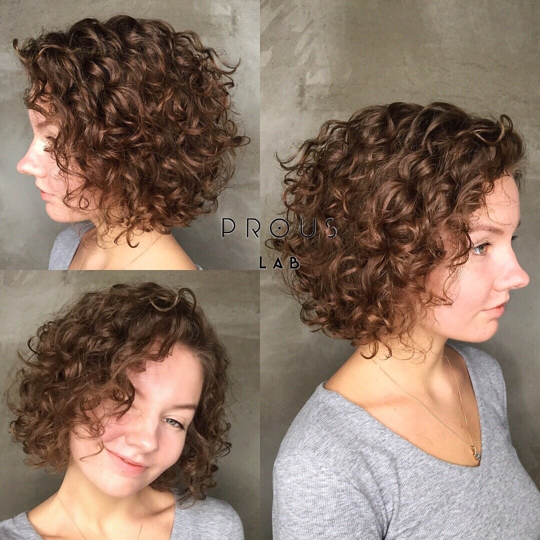 Биозавивка на короткие жидкие волосы