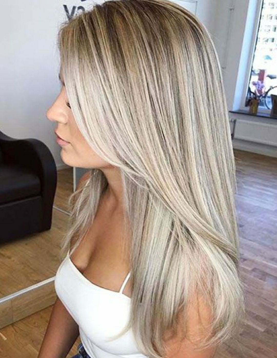 Блонд мелирование на русых