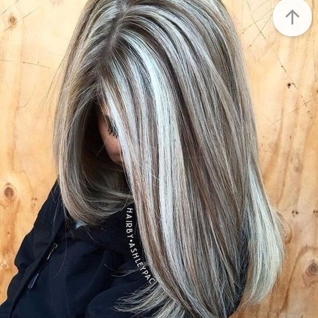 Вуальное мелирование