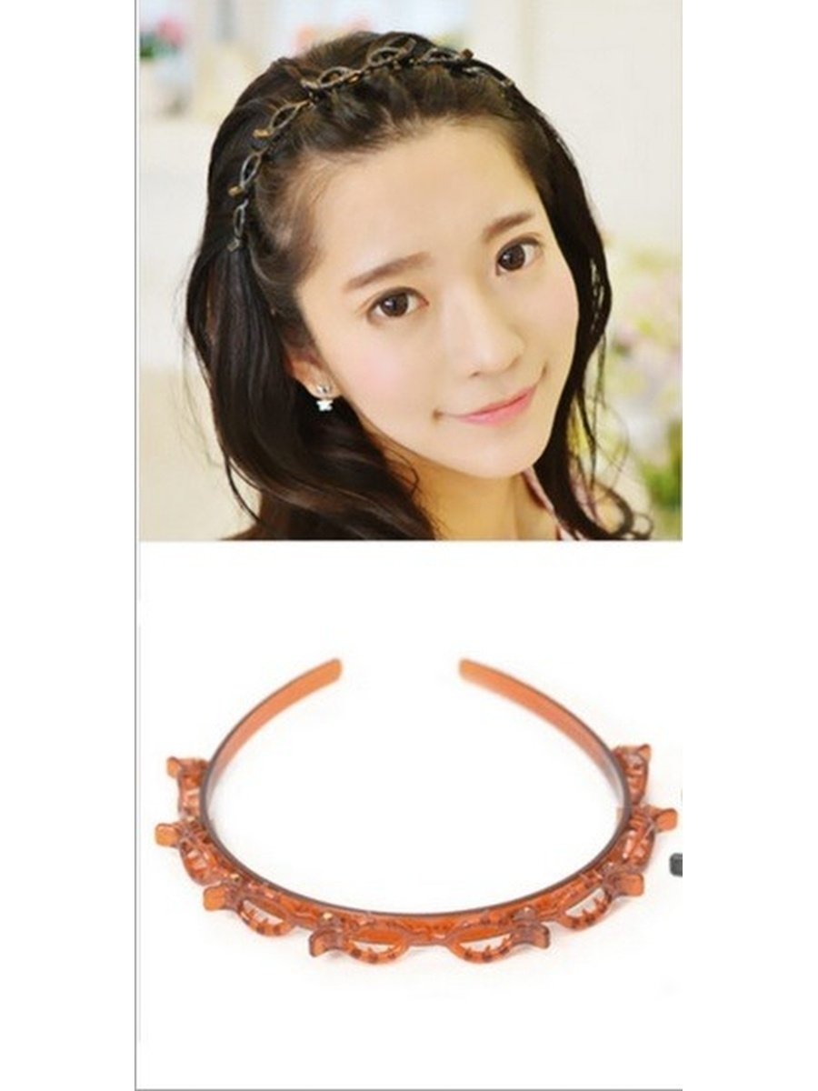 Обруч для волос с заколками