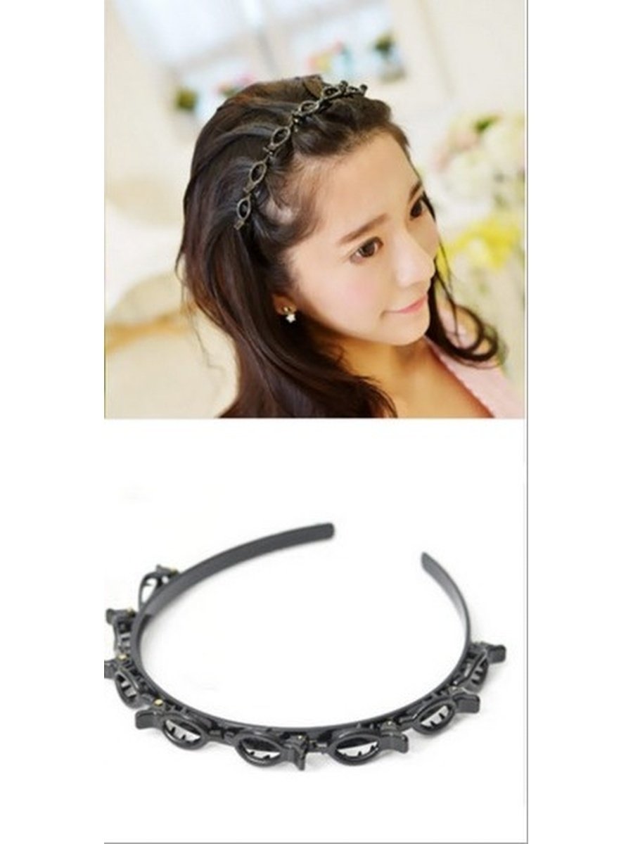 Ободок с зажимами для волос